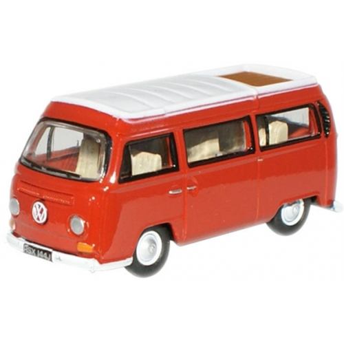 VW camper - Senegal Red/White